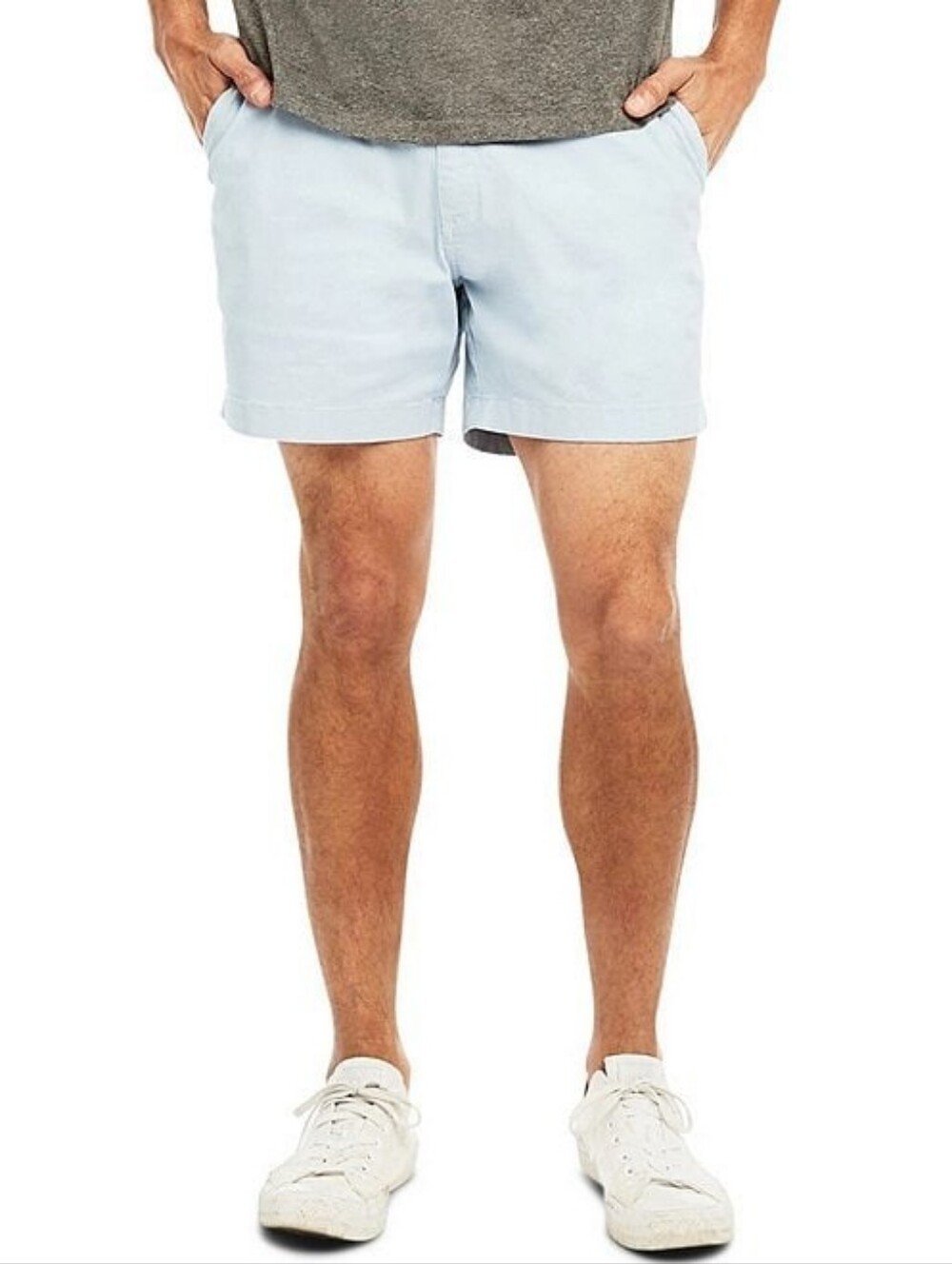 Chubbies Shorts Mens XL 7 Inch Chino Light Blue Originals Twill Altitudes